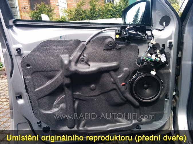 Reproduktory FORD Galaxy 2006-2014 ESX SXE6.2W s redukcemi