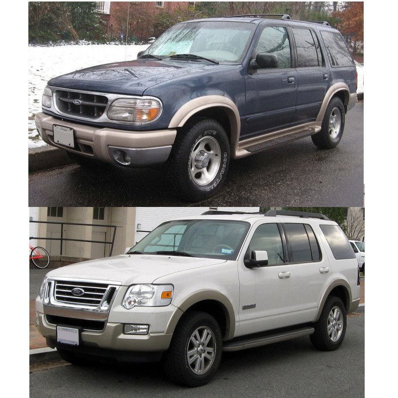 Reproduktory FORD Explorer 1995-2010 Crunch DSX62 s redukcemi 