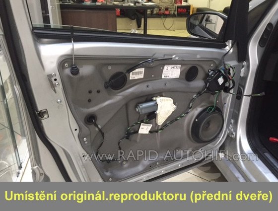 Reproduktory MERCEDES-BENZ A W169 ESX HZ62 Přední s redukcemi