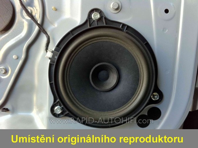 Reproduktory NISSAN Qashqai 2007-2014 ESX SXE62 sada s redukcemi