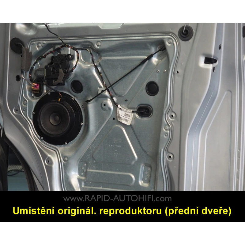 Reproduktory VW Transporter T5 Renegade RX6.2C s redukcemi