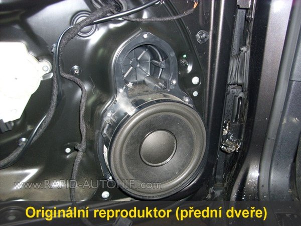 Reproduktory VW PASSAT B7 ESX HZ6.2W Přední s redukcemi