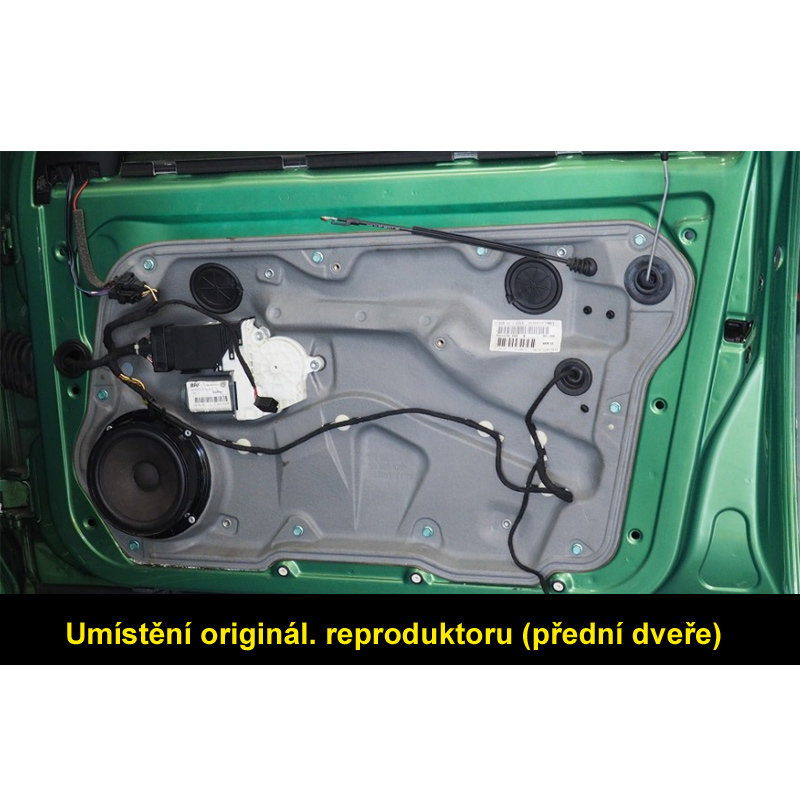 Reproduktory VW BORA ESX HZ62 s redukcemi