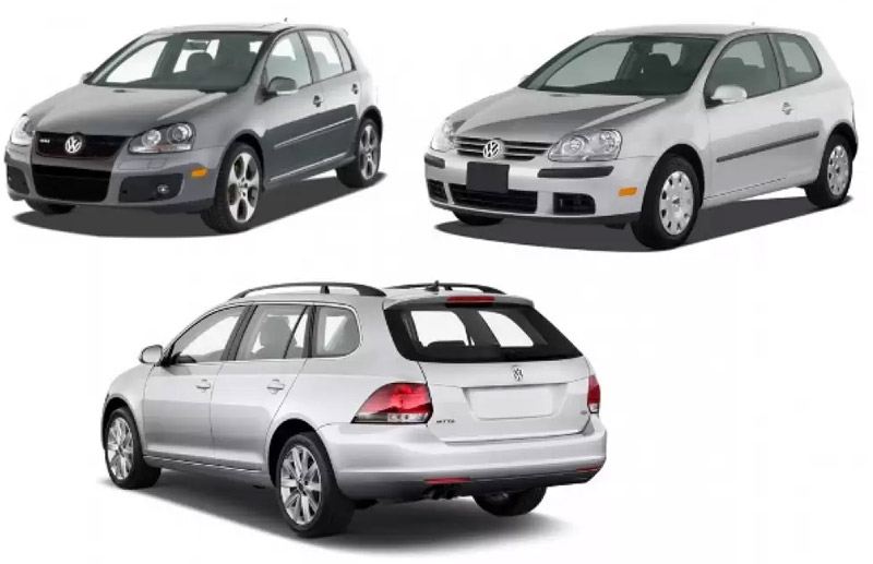 Reproduktory VW Golf 5 ESX HZ62 Přední+Zadní s redukcemi
