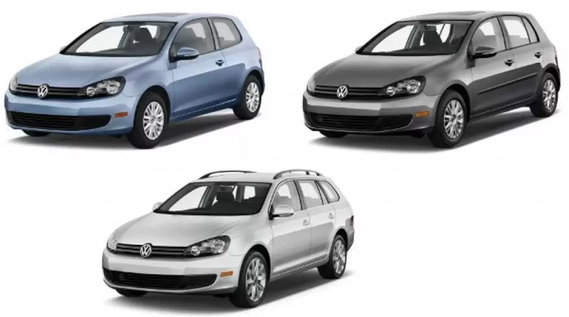 Reproduktory VW Golf 6 ESX HZ62 Přední+Zadní s redukcemi