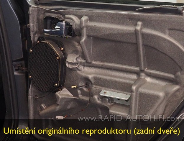 Reproduktory FORD Mondeo 2000-2007 ESX HZ62 s redukcemi