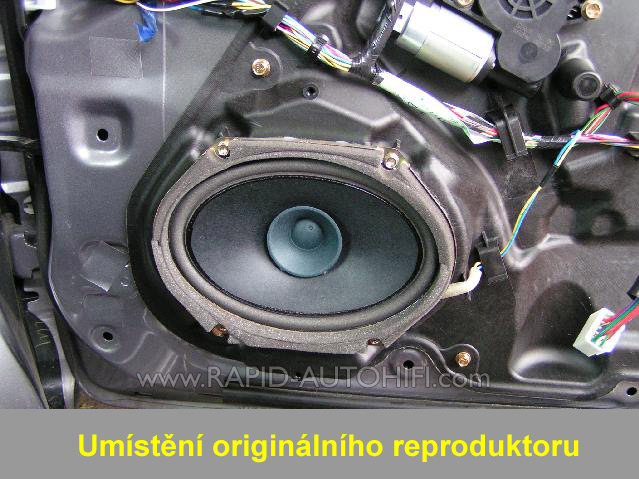 Reproduktory MAZDA 6 2002-2008 ESX HZ62 s redukcemi