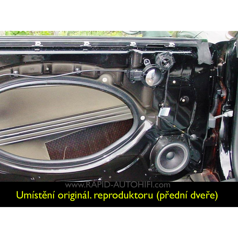 Reproduktory Mini Cooper R50 R52 R53 ESX SXE6.2W s redukcemi