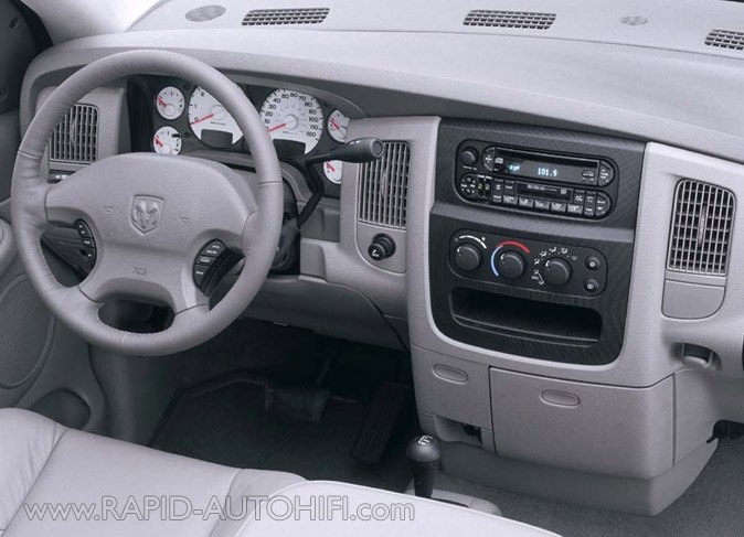 Autorádio DODGE RAM 2002-2005 JVC KD-X382BT Bluetooth s instalační sadou