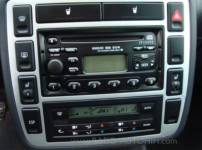 Autorádio FORD Galaxy 2000-2006 JVC KD-X382BT Bluetooth s instalační sadou