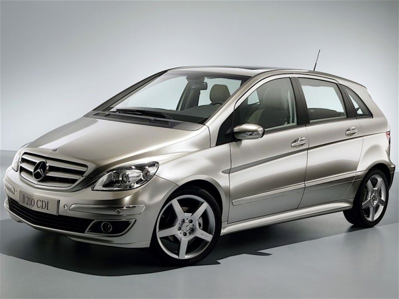 Autorádio MERCEDES B W245 2005-2011 JVC KD-X382BT Bluetooth s instalační sadou