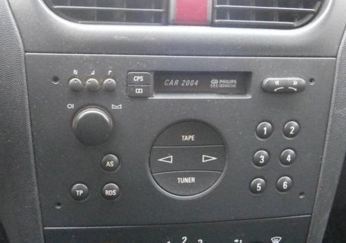 Autorádio OPEL CORSA C 2000-2004 JVC KD-X382BT Bluetooth s instalační sadou