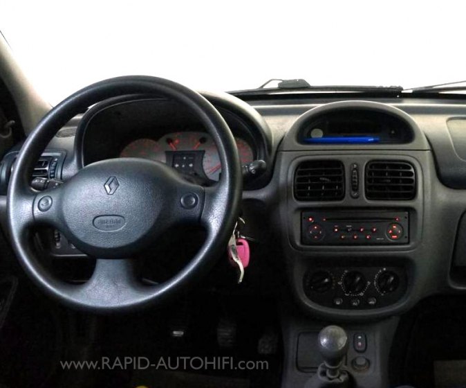 Autorádio RENAULT Clio 1998-2005 JVC KD-X382BT Bluetooth s instalační sadou