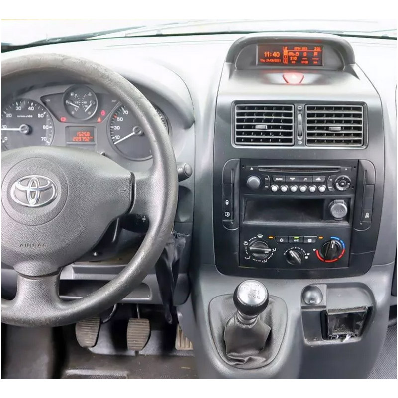 Autorádio TOYOTA ProAce JVC KD-X382BT Bluetooth s instalační sadou