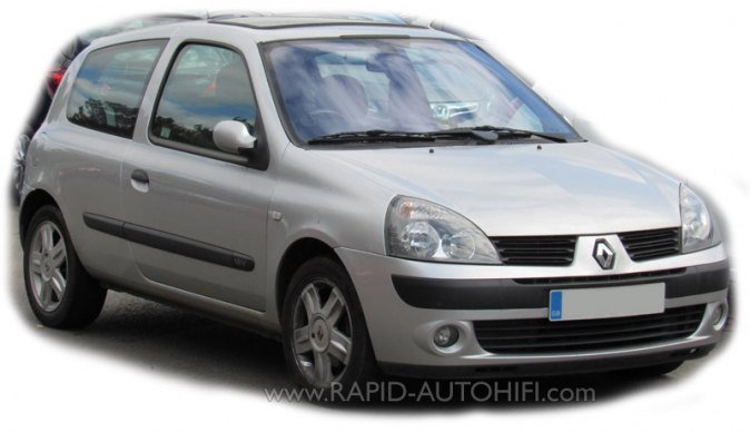 Autorádio RENAULT Clio 1998-2005 JVC KD-X282BT Bluetooth s instalační sadou