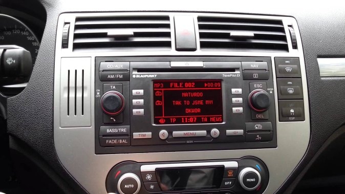Autorádio FORD C-Max S-Max JVC KD-X282BT Bluetooth s instalační sadou
