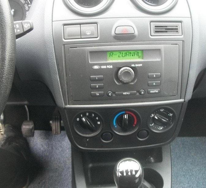 Autorádio FORD Fiesta 2005-2008 JVC KD-X282BT Bluetooth s instalační sadou