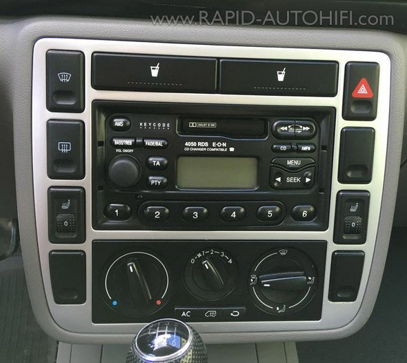 Autorádio FORD Galaxy 2000-2006 JVC KD-X282BT Bluetooth s instalační sadou