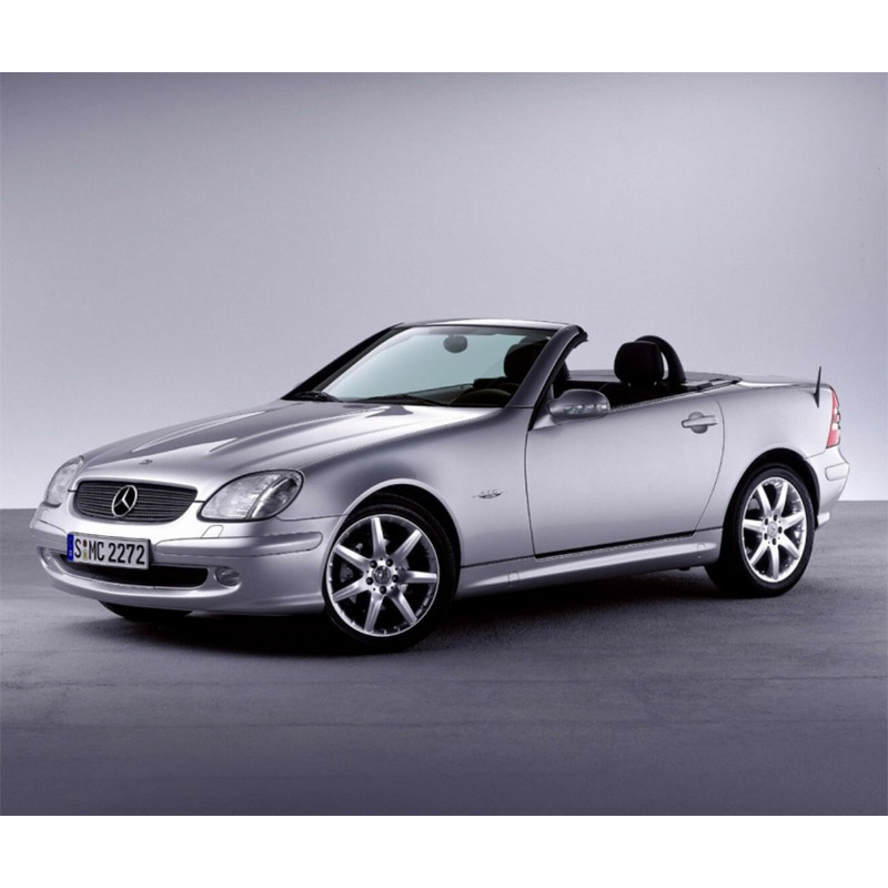 Autorádio MERCEDES SLK R170 JVC KD-X282BT Bluetooth s instalační sadou
