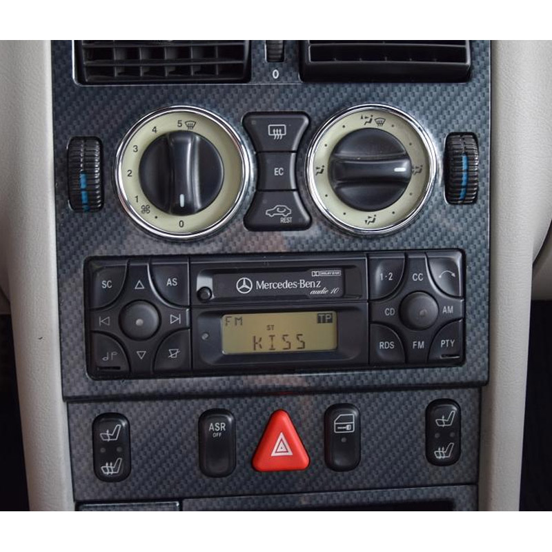 Autorádio MERCEDES SLK R170 JVC KD-X382BT Bluetooth s instalační sadou