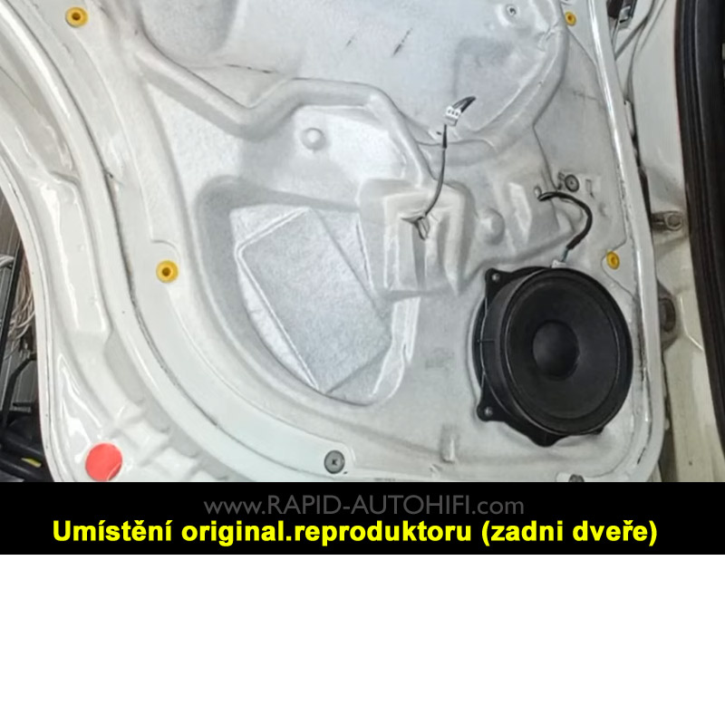 Reproduktory ALFA ROMEO 147 ESX HZ6.2W s redukcemi