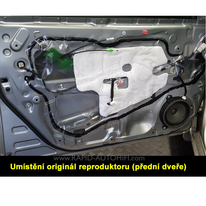 Reproduktory TOYOTA Corolla E170 Crunch DSX62 Přední s redukcemi