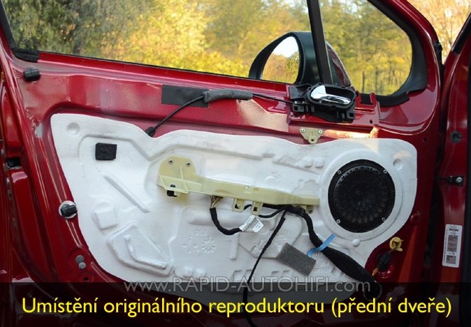 Reproduktory PEUGEOT 308 2007-2013 ESX SXE62 Přední s redukcemi