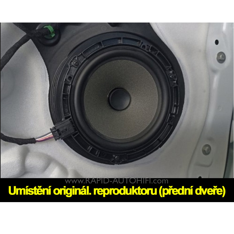 Reproduktory PEUGEOT Partner od 2018 ESX HZ62 s redukcemi s redukcemi