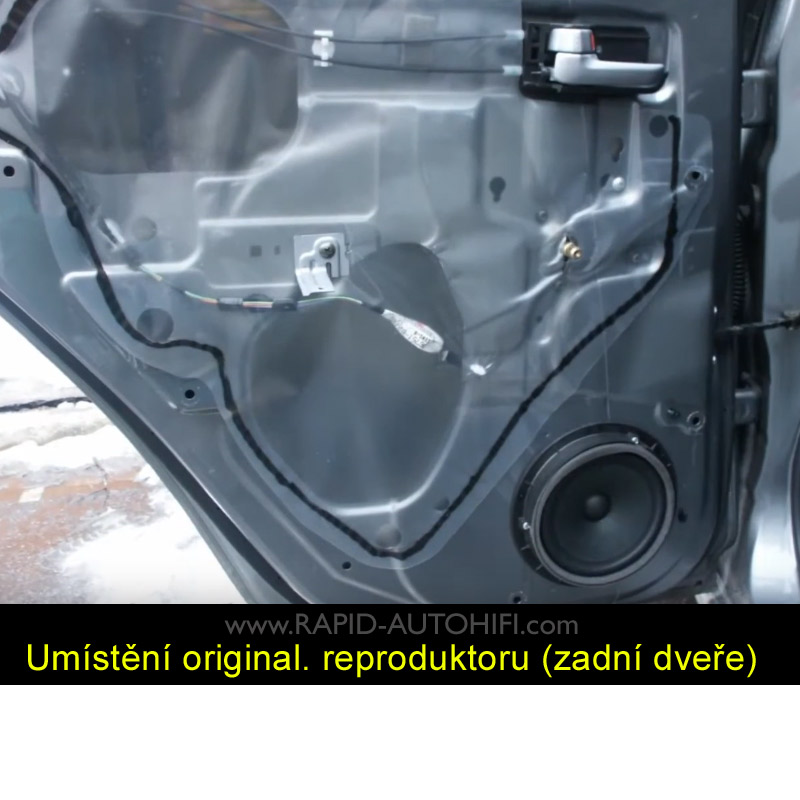 Reproduktory SUZUKI Swift ESX SXE6.2W s redukcemi