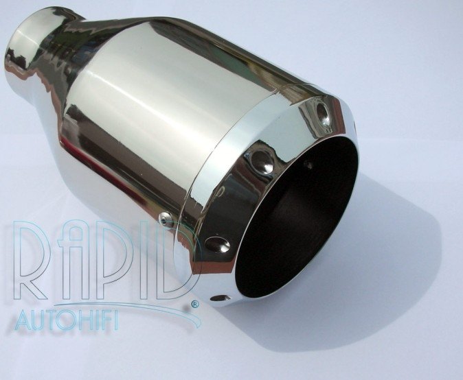 Nerezová koncovka výfuku Whitehooker WH-0060 průměr 85 mm