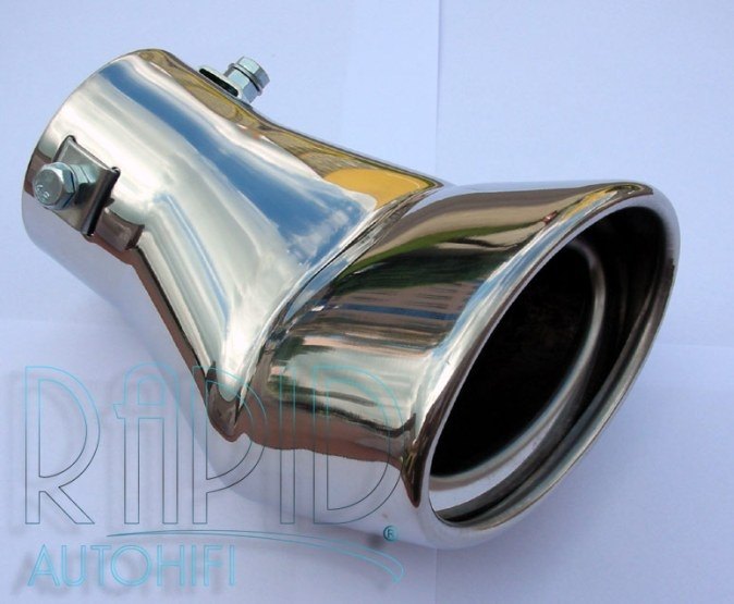 Nerezová koncovka výfuku Whitehooker WH-0064 oválná 97 x 58 mm