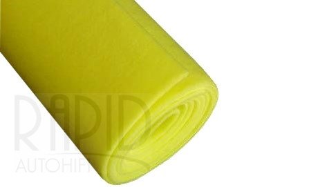 Potahový koberec  Neon Yellow výrazně žlutý 122 x 91 cm