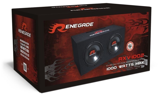 Subwooferový box Renegade RXV1002 MK2