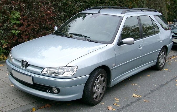 Reproduktory PEUGEOT 306 BREAK ESX HZ572 Zadní s redukcemi