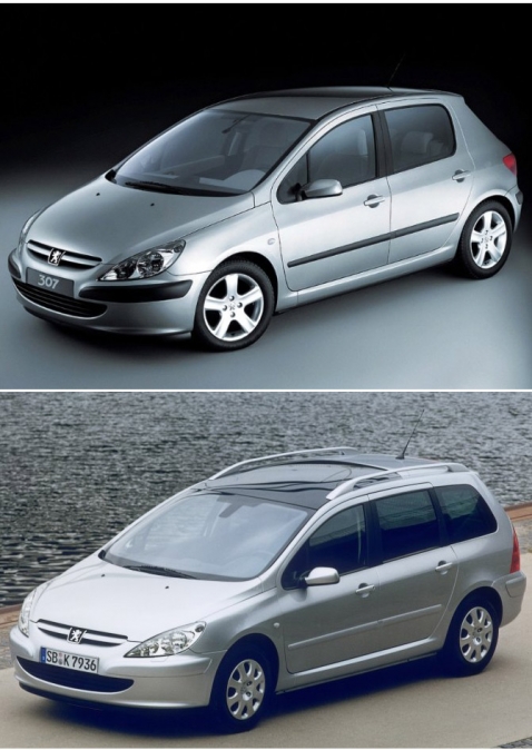 Reproduktory PEUGEOT 307 ESX HZ62 Přední s redukcemi