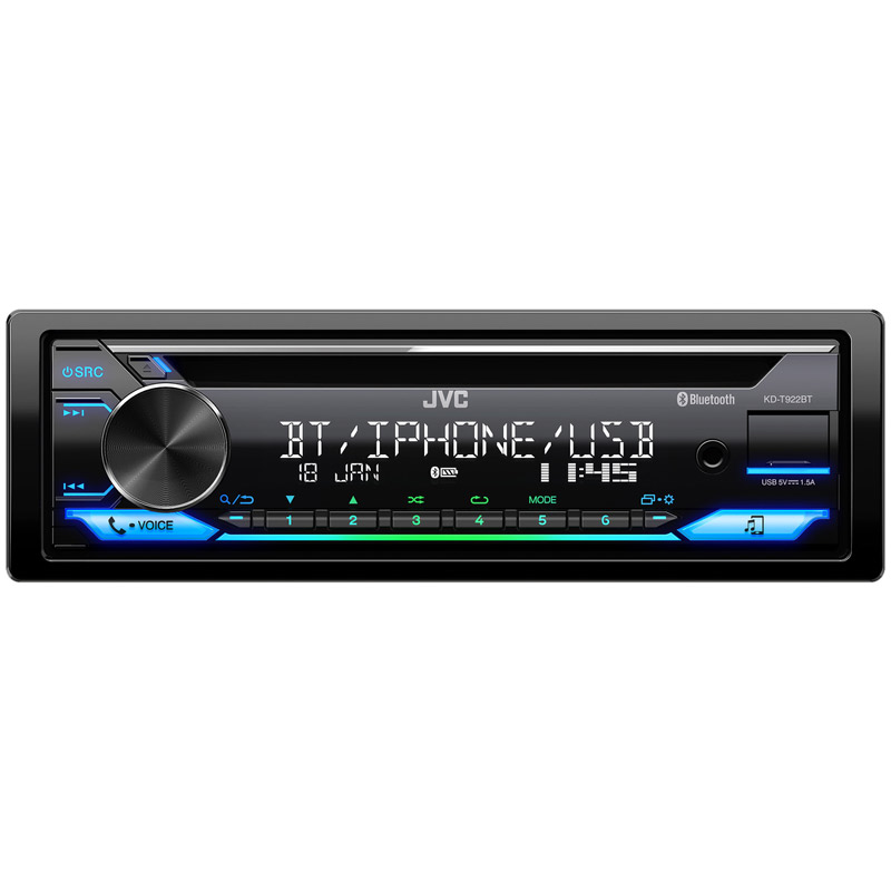 Autorádio JVC KD-T922BT s Bluetooth