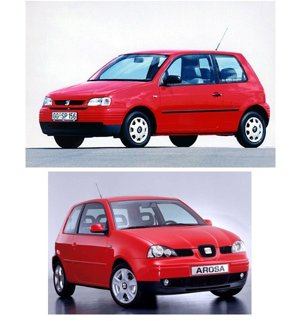 Reproduktory SEAT Arosa ESX HZ62 sada s redukcemi