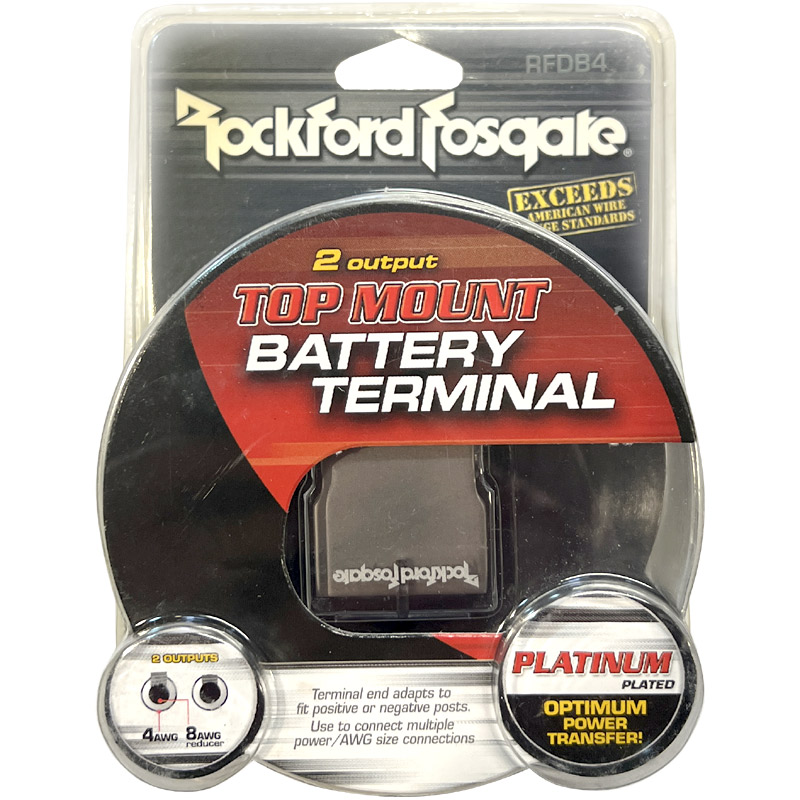 Bateriová svorka Rockford Fosgate RFDB4 obojetná plus i mínus