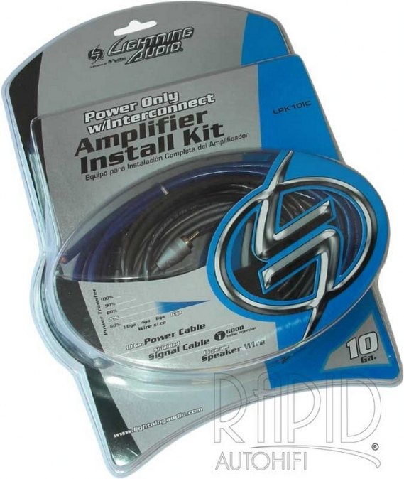 Kabelová sada Lightning Audio LPK10IC 