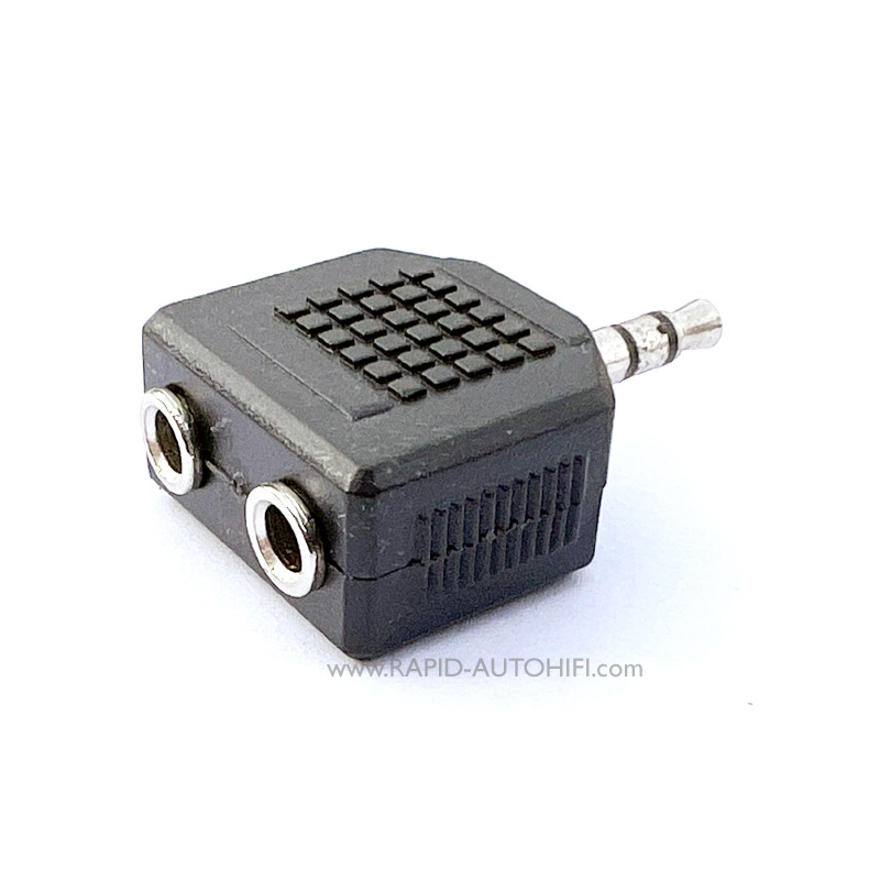Rozdvojka Jack 3.5 Stereo 1x Samec 2x Samice