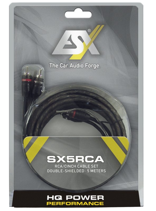 Signálový kabel ESX SX5RCA délka 500 cm