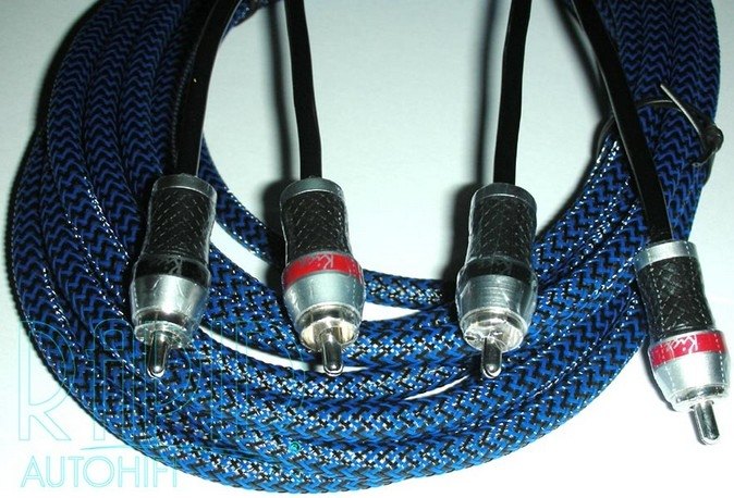 Signálový kabel Kicx RCA-02 PRO délka 490 cm