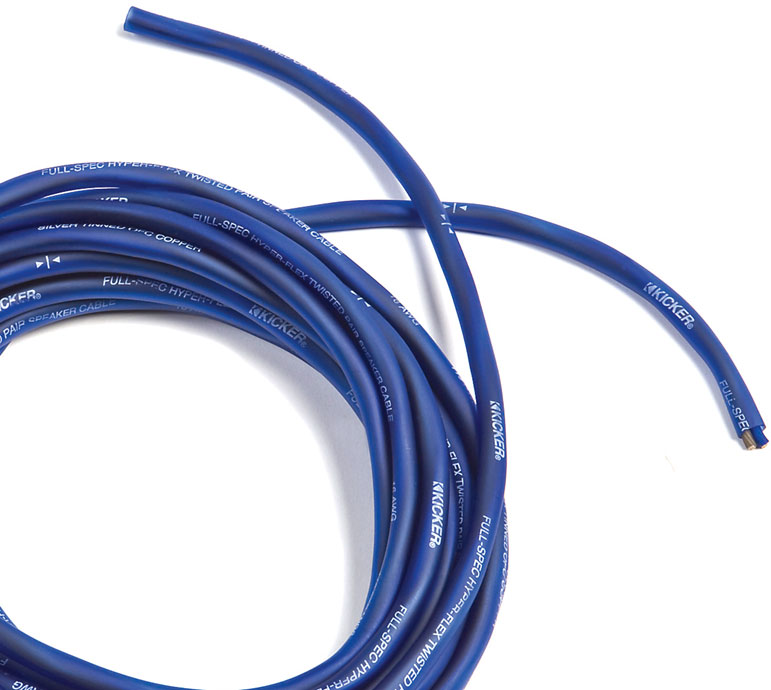 Reproduktorový kabel pletený Kicker XW16300 průřez 2 x 1.5 qmm