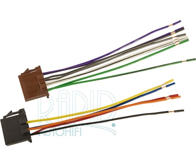 ISO konektor automobilu 8+8 Pin Samec