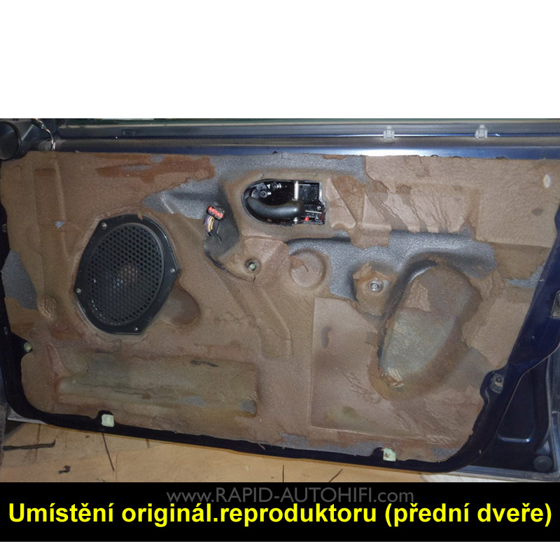 Reproduktory FORD Mondeo 1993-2000 Crunch DSX62 s redukcemi
