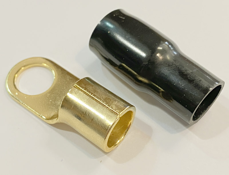 Kabelové oko Minus pro kabel 35 qmm otvor 12 mm