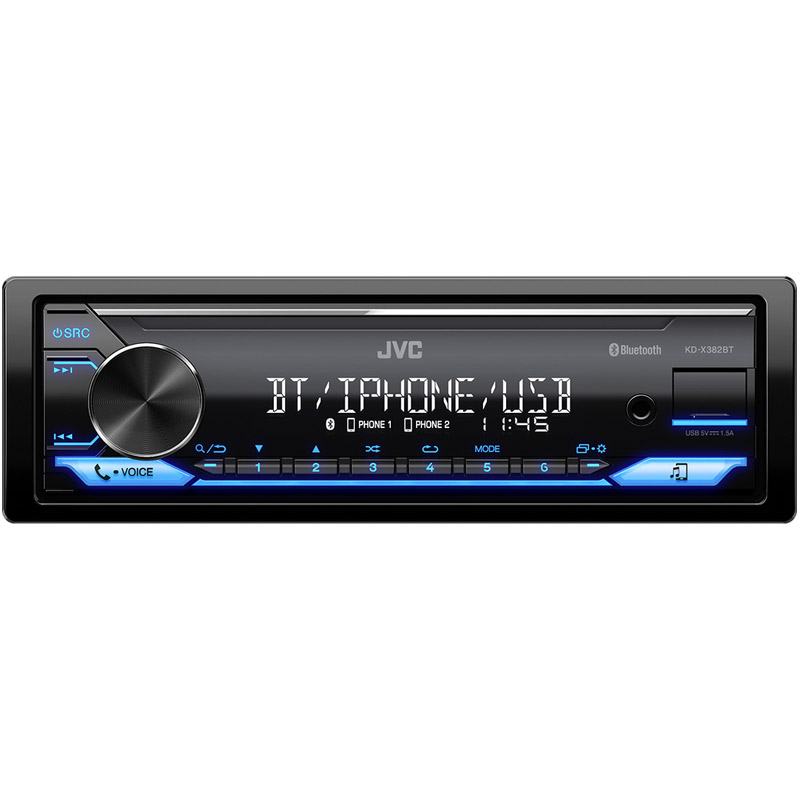 Autorádio JVC KD-X382BT s Bluetooth