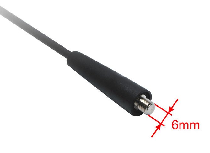 Anténní prut autoantény délka 36 cm
