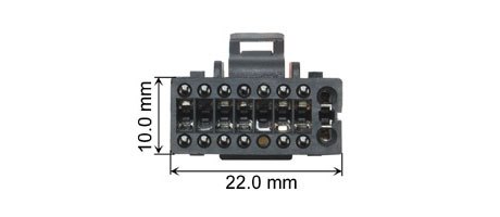ISO konektor Clarion VRX 633 a VDO MR 6000