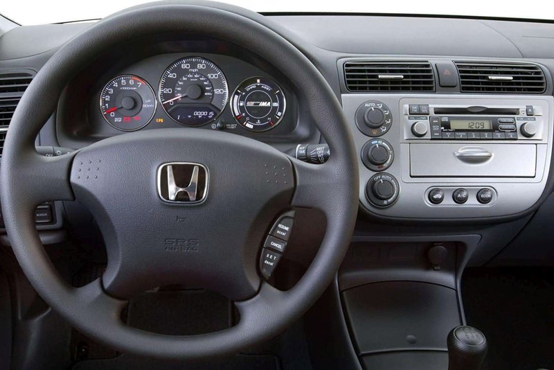 Rámeček autorádia Honda Civic 2001-2005 Automatická klimatizace